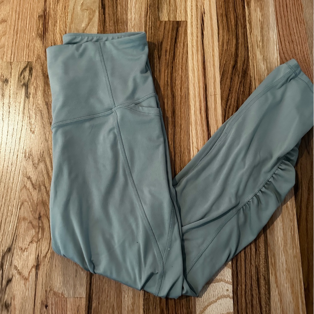 green leggings